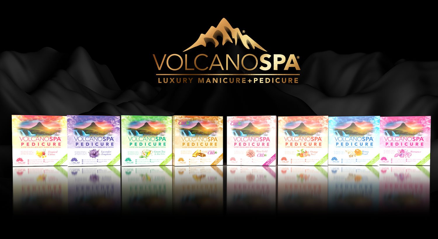 Volcano Pedicure Spa 10 Step Collection